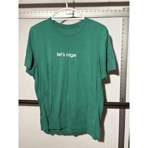 St Patrick’s Days Let’s Rage Barstool T Shirt Men’s Size Medium Grn